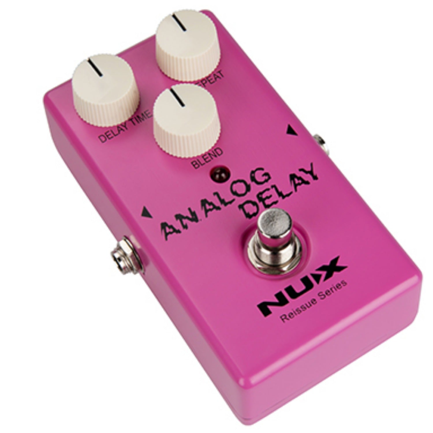 Nux Delay Pedals Pink Nux Analog Delay Reissue Series Effect Pedal