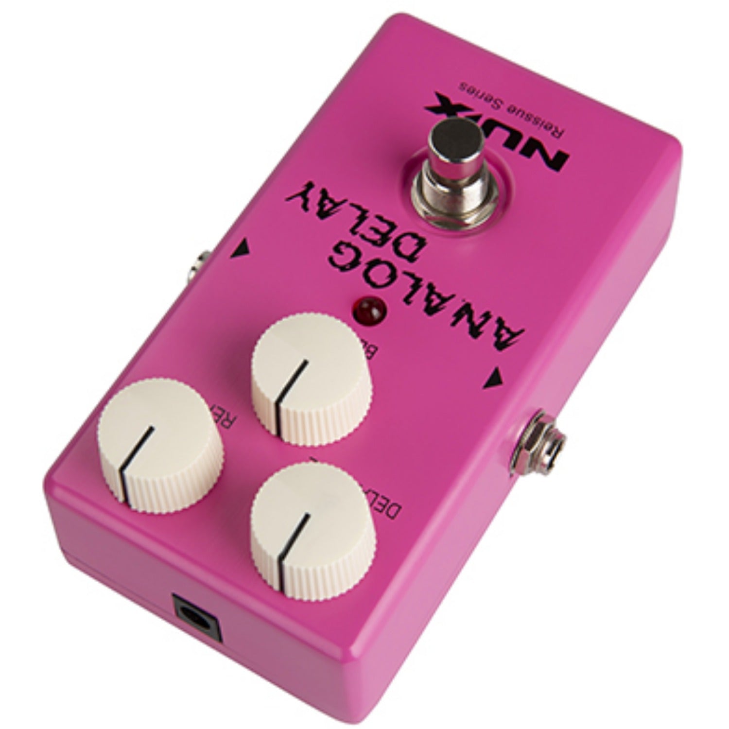 Nux Delay Pedals Pink Nux Analog Delay Reissue Series Effect Pedal