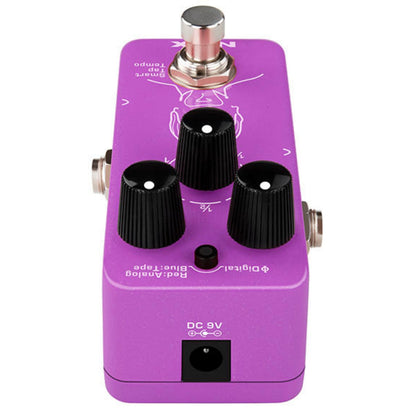Nux Delay Pedals Purple Nux NDD-3 Edge Delay Effect Pedal