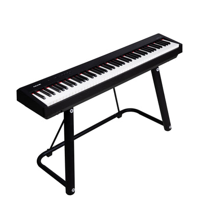 Nux Digital Pianos Black Nux NPK-10 88 Key Portable Digital Piano with Hammer Action Keyboard