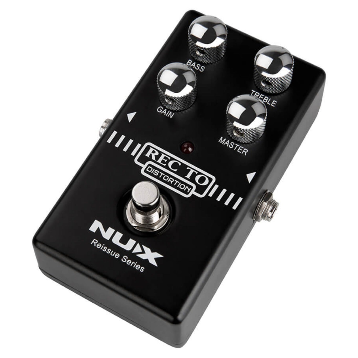 Nux Distortion Pedals Black Nux Recto Distortion Reissue Series Effect Pedal
