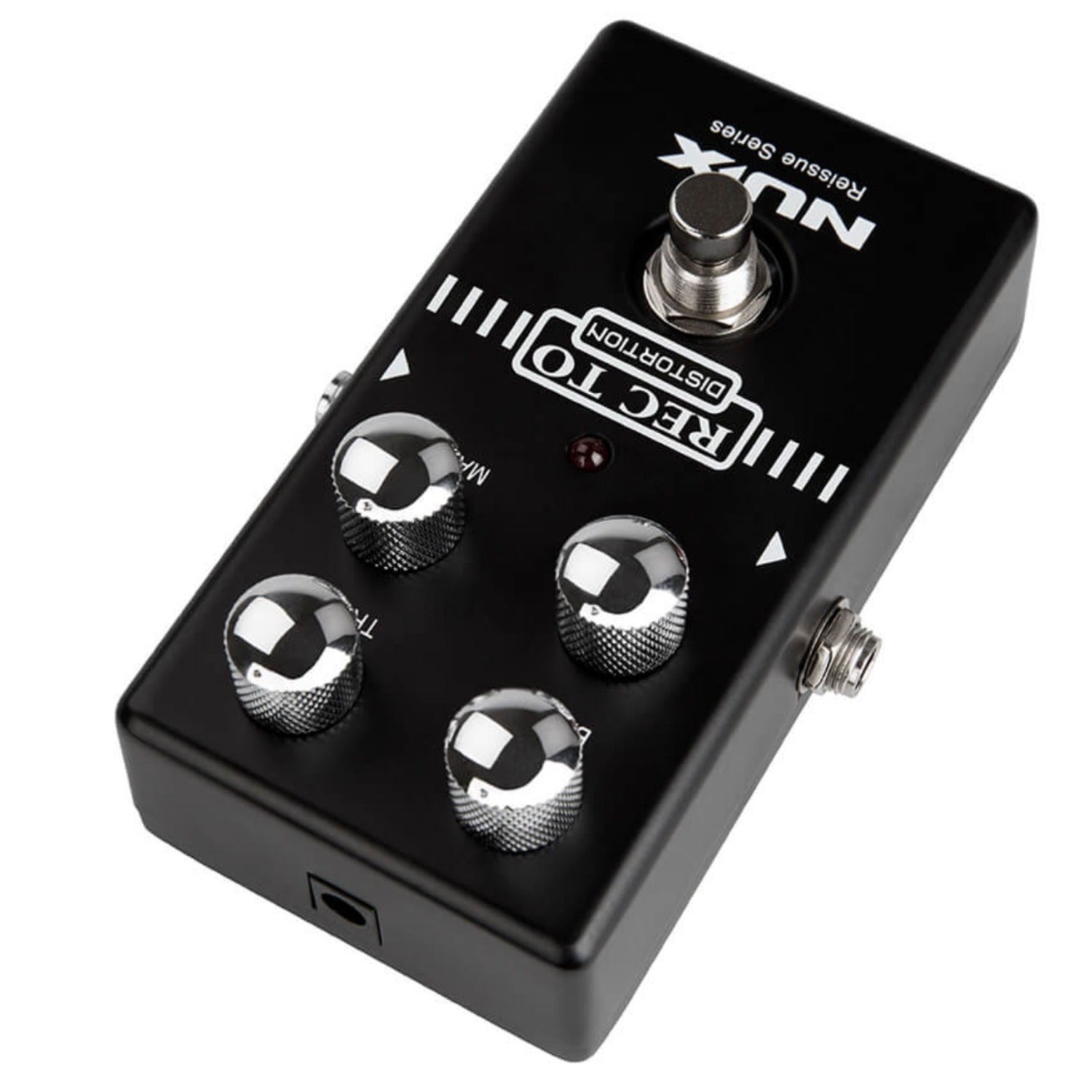 Nux Distortion Pedals Black Nux Recto Distortion Reissue Series Effect Pedal