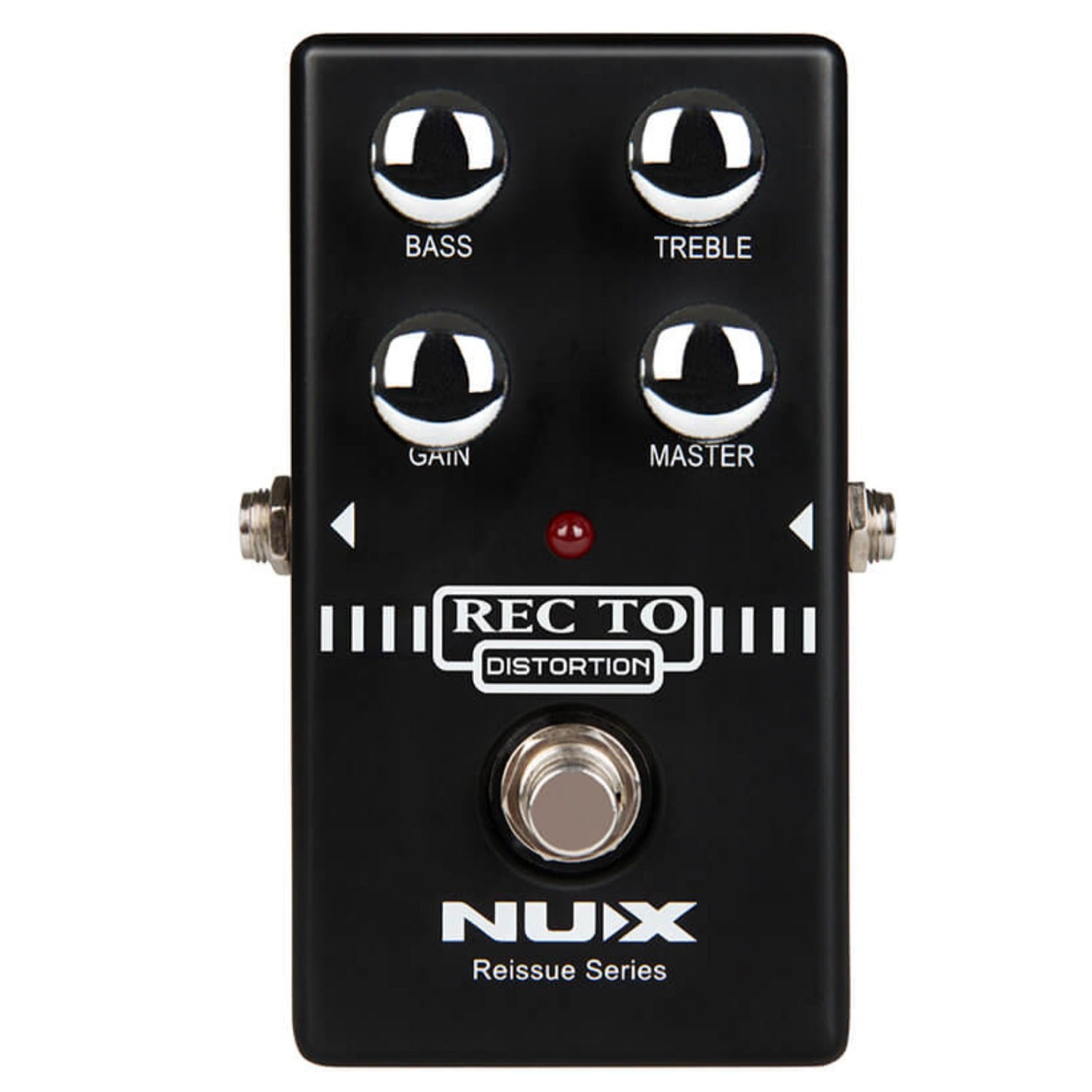 Nux Distortion Pedals Black Nux Recto Distortion Reissue Series Effect Pedal