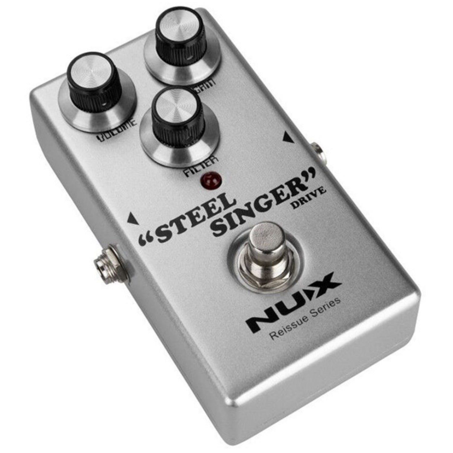 Nux Distortion Pedals Silver Nux Steel Singer Drive Effect Pedal