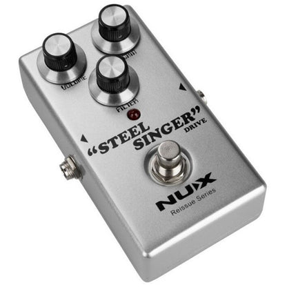 Nux Distortion Pedals Silver Nux Steel Singer Drive Effect Pedal