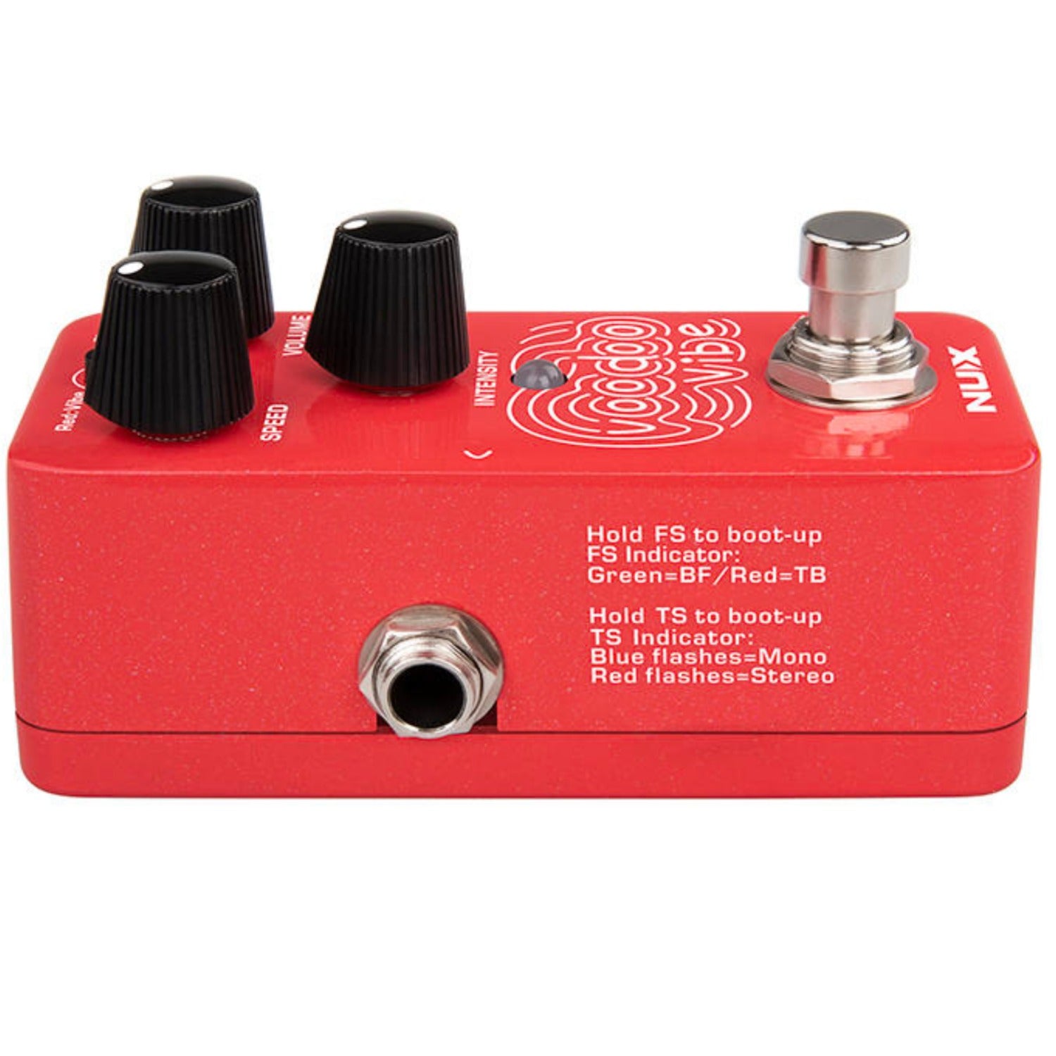 Nux Effect Pedals Red Nux NCH-3 Voodoo Vibe Effect Pedal