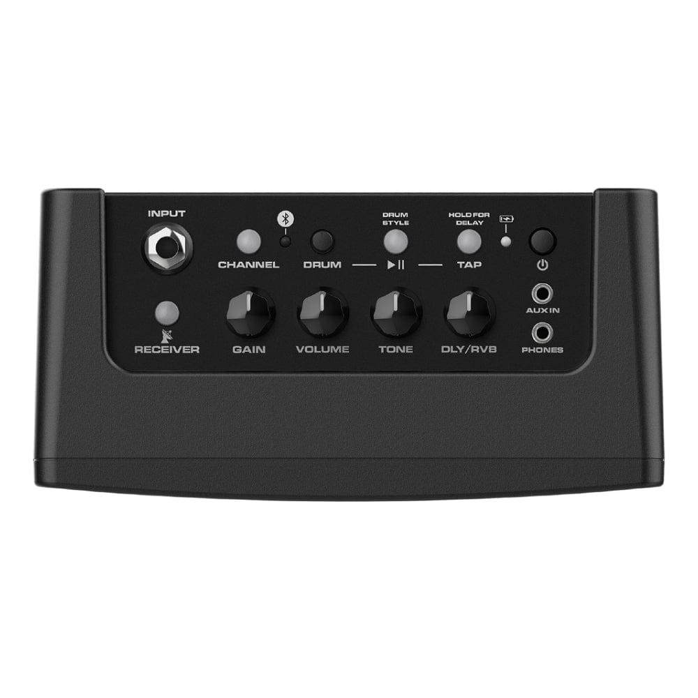 nux guitar combo amplifiers black nux mighty air wireless stereo modeling amplifier     