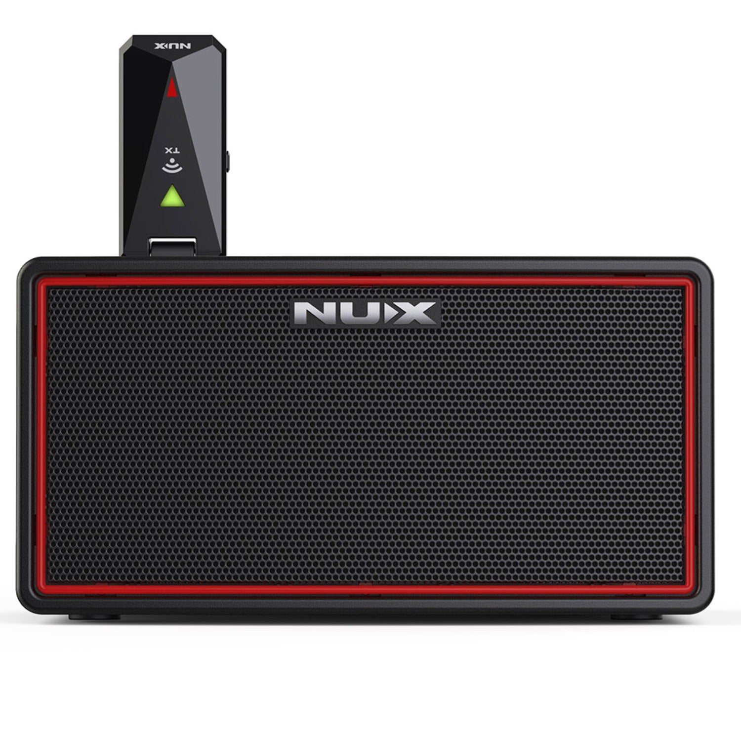 Nux Guitar Combo Amplifiers Black Nux NGA-10W Mighty Air Wireless Stereo Modeling Combo Guitar Amplifiers 