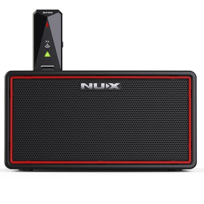 Nux Guitar Combo Amplifiers Black Nux NGA-10W Mighty Air Wireless Stereo Modeling Combo Guitar Amplifiers 