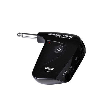 nux headphone amplifiers nux gp-1 guitar plug-in headphone amplifier