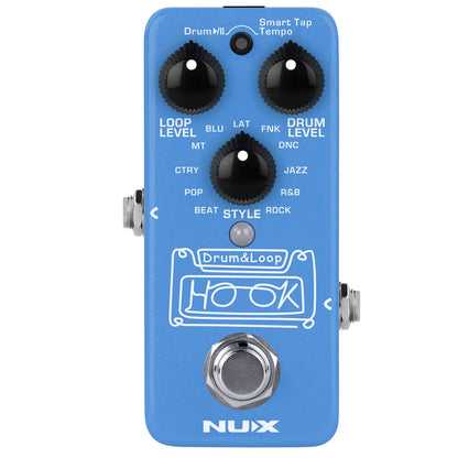 Nux Looper Pedals Nux NDL-3 Hook Mini Looper with Phones Out