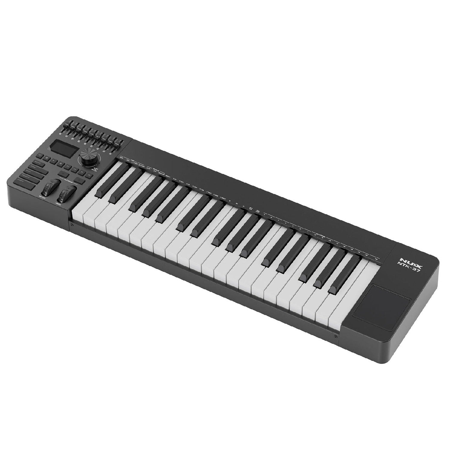 Nux Midi Controllers Black Nux NTK-37 Midi Keyboard Controller