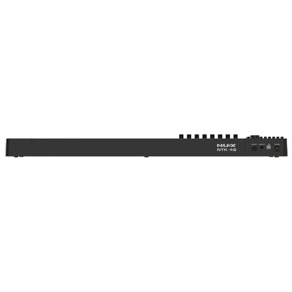 Nux Midi Controllers Black NUX NTK-49 Midi Keyboard Controller