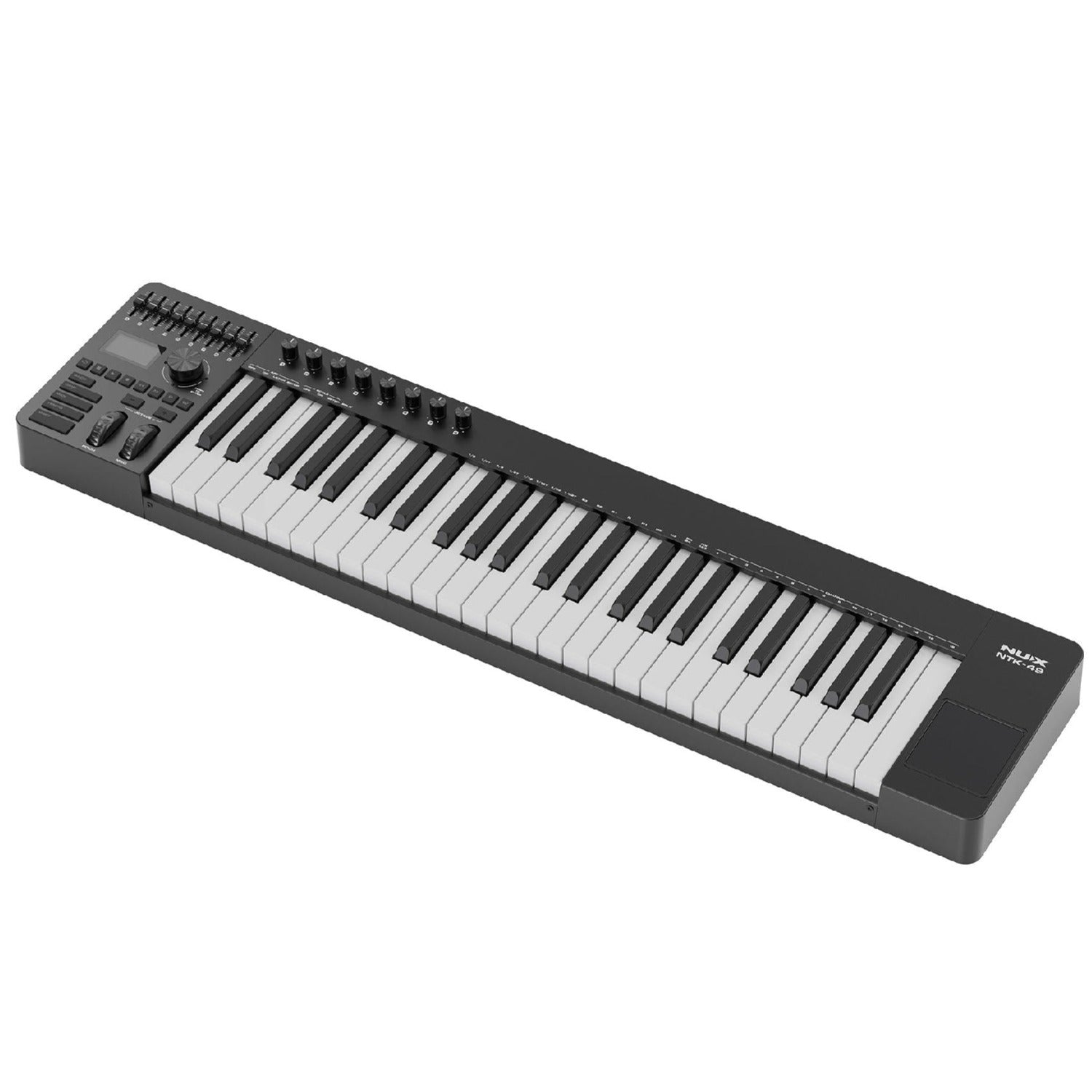Nux Midi Controllers Black NUX NTK-49 Midi Keyboard Controller