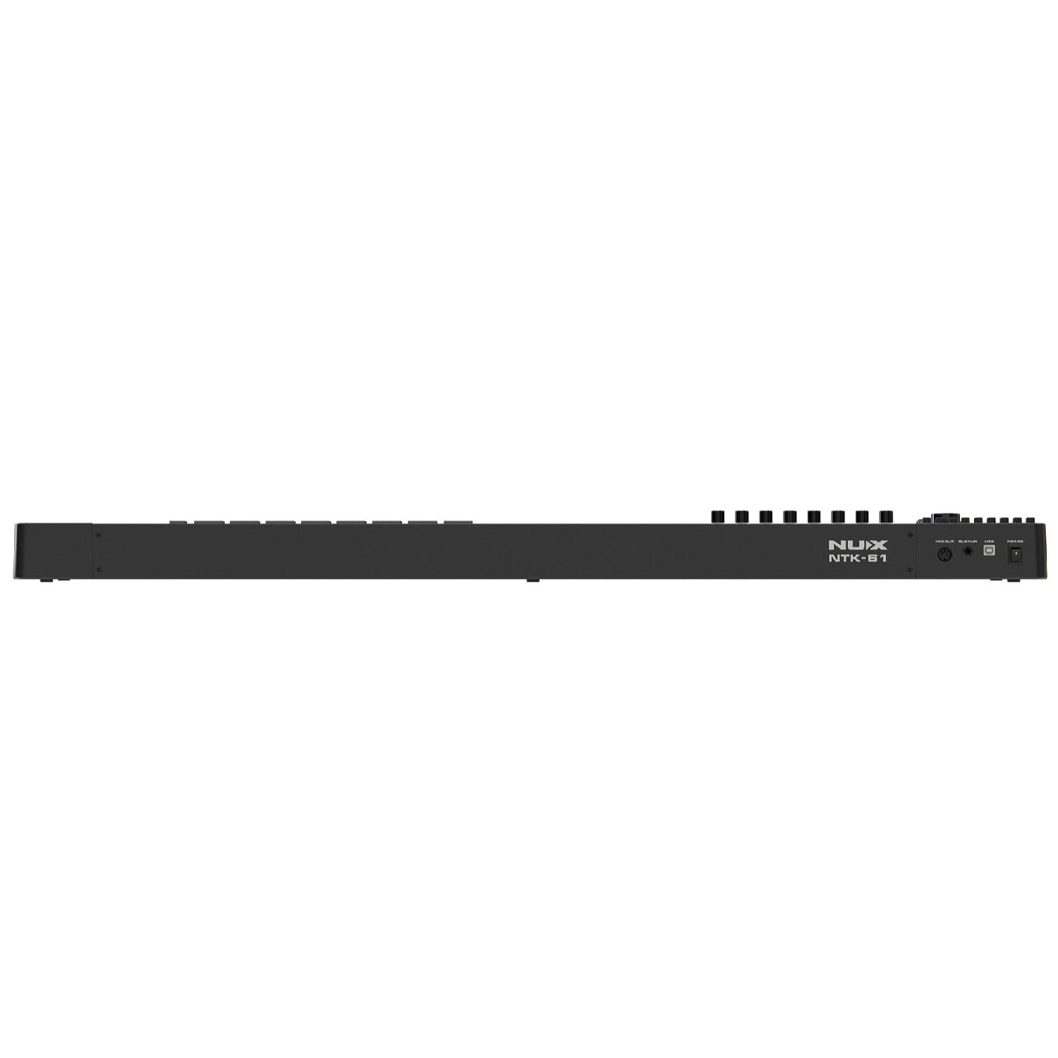 Nux Midi Controllers Black Nux NTK-61 Midi Keyboard Controller