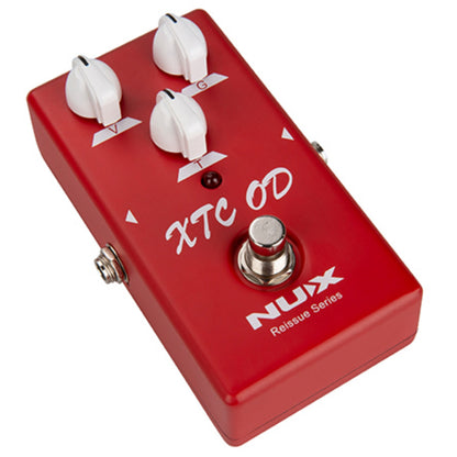 Nux Overdrive Pedals Red Nux XTC OD Reissue Series Effect Pedal