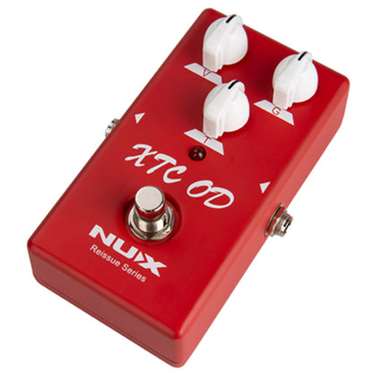 Nux Overdrive Pedals Red Nux XTC OD Reissue Series Effect Pedal