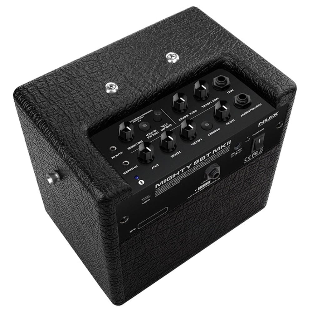 nux portable guitar amplifiers nux mighty 8bt mkii portable desktop guitar amplifier