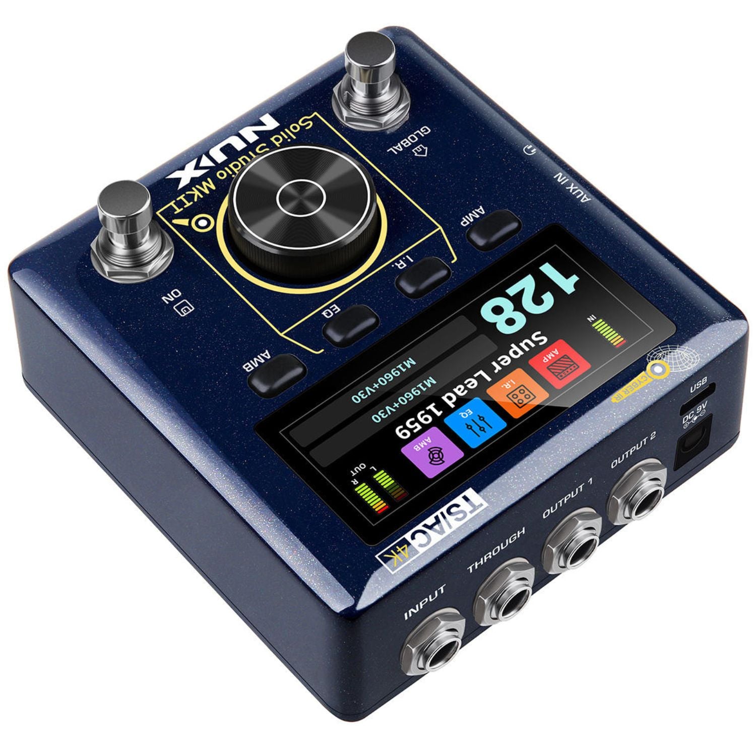 Nux Pre Amps Nux NSS-6 Solid Studio MKII Power Preamp Guitar Pedal