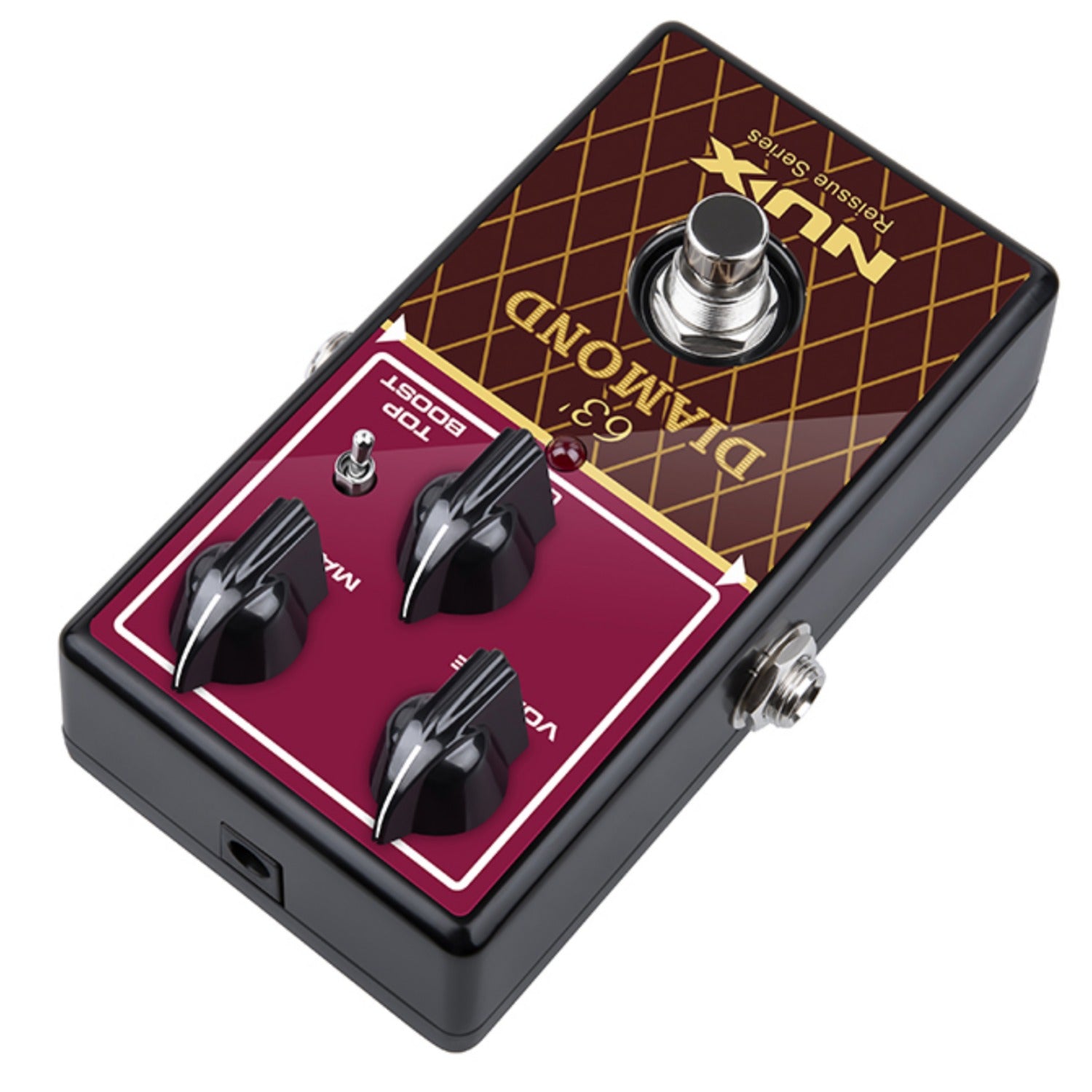 Nux Reverb Pedals Brown Nux 63' Diamond NRO-6 Effect Pedal
