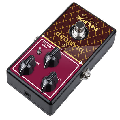 Nux Reverb Pedals Brown Nux 63' Diamond NRO-6 Effect Pedal