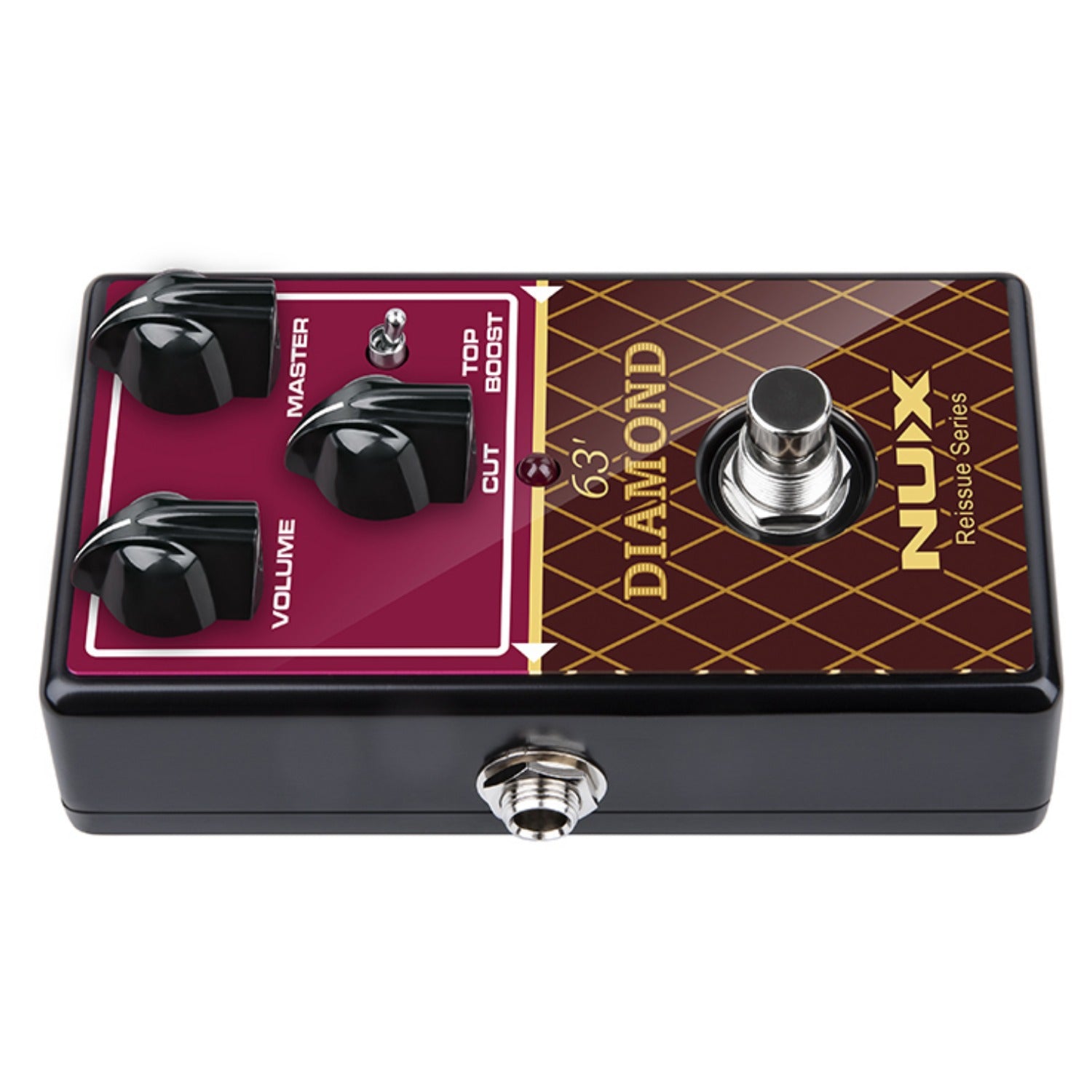 Nux Reverb Pedals Brown Nux 63' Diamond NRO-6 Effect Pedal