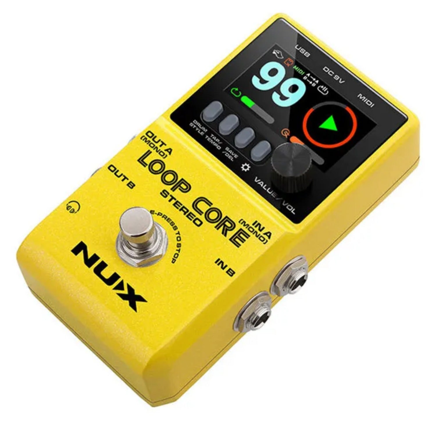 Nux Stereo Pedals Nux NCL-2 Loop Core Stereo Effects Pedal