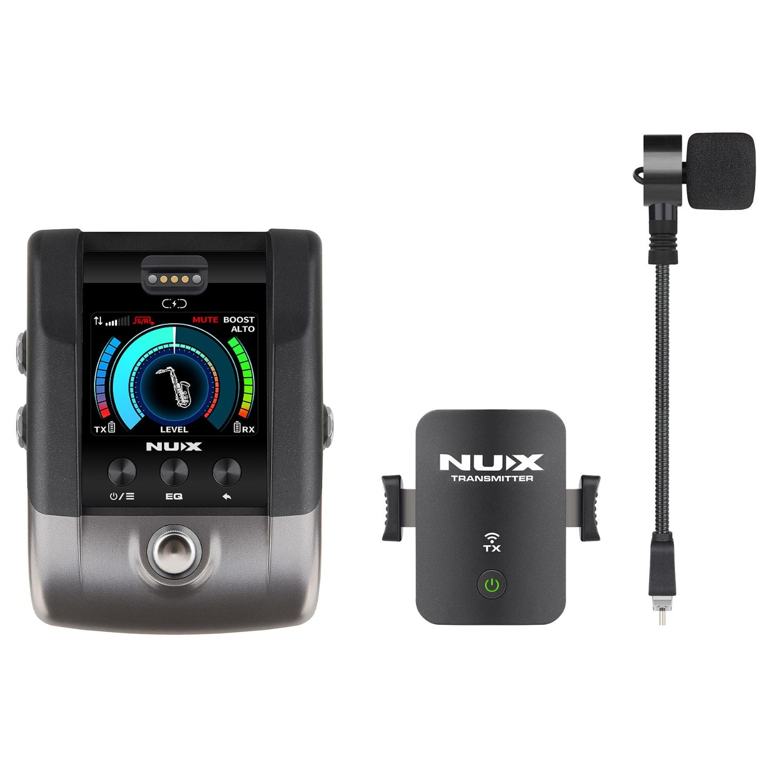 Nux Wireless Systems Nux B-6 PRO Wireless System Controller for Wind Instruments