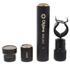 Oktava Condenser Microphones Black Oktava MK 012-01 Cardioid Small Diaphragm Condenser Microphone