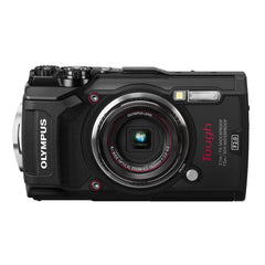 Olympus Digital Cameras Black Olympus Tough TG 5 Ultra HD 4K Waterproof Digital Camera with 16GB SD Card
