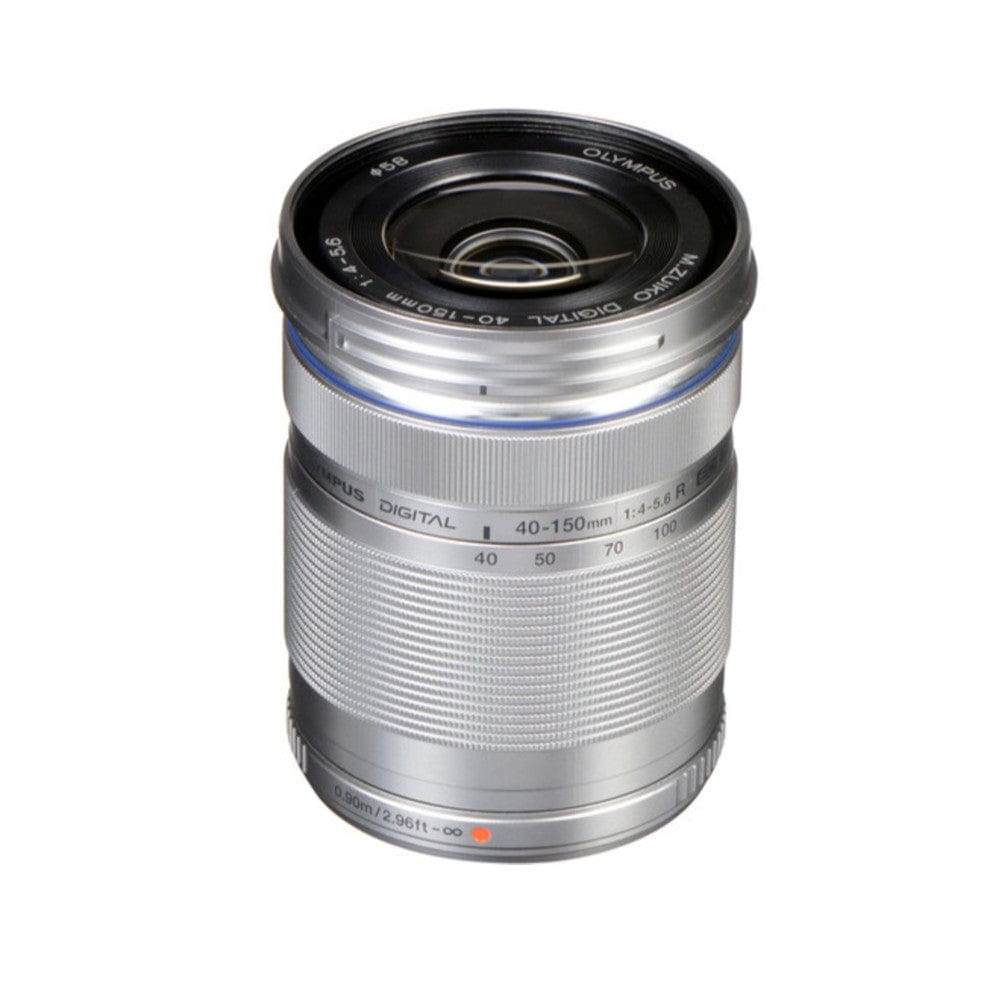 Olympus DSLR Camera Lenses Silver Olympus EZ M4015 RM Zuiko 40 - 150mm Digital Camera Lens
