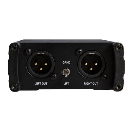 on-stage d i boxes black on-stage db2150 passive usb di box   