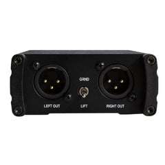 On-Stage D I Boxes Black On-Stage DB2150 Passive USB DI Box