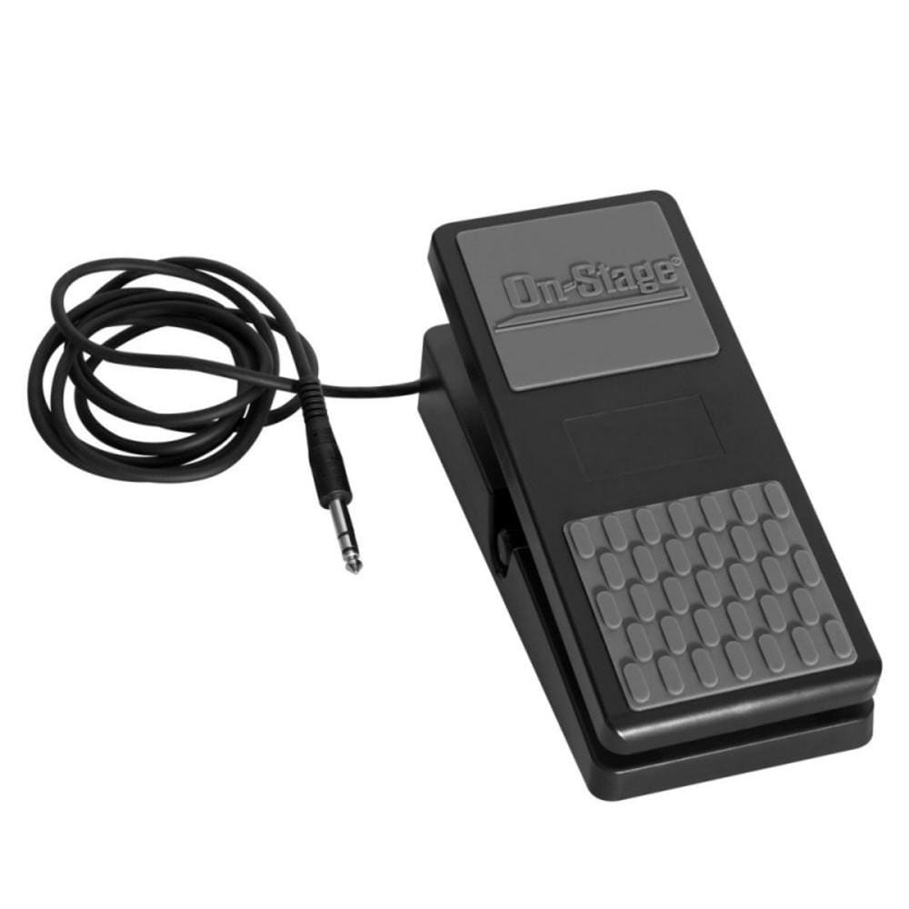 on-stage effect pedals on-stage kep100 keyboard expression pedal - black