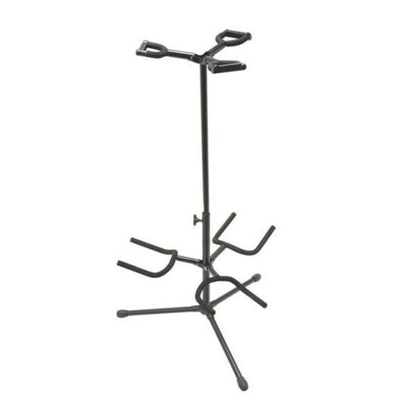 on-stage guitar stands on-stage gs7321bt triple guitar stand