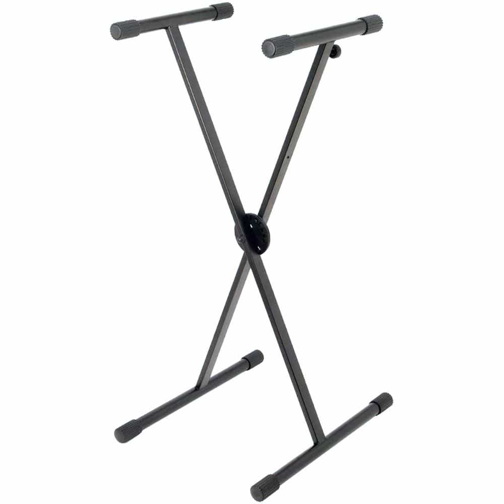 on-stage keyboard stands on-stage ks7590 single-x keyboard stand - black