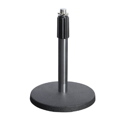on-stage microphone stands black and chrome on-stage ds7200c adjustable desktop microphone stand   