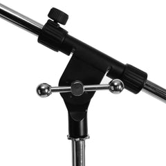 On-Stage Microphone Stands Chrome and Black On-Stage MS7701C Euro Boom Microphone Stand