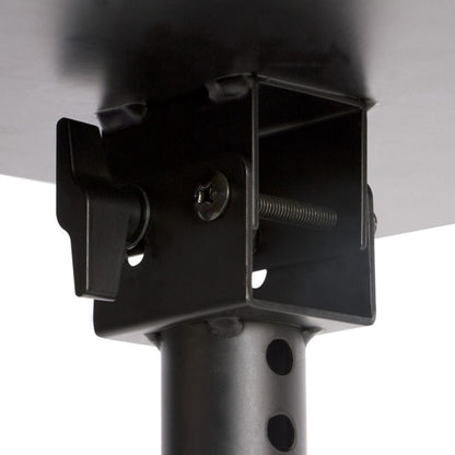 on-stage monitor stands black onstage sms4500-p desktop monitor stands     