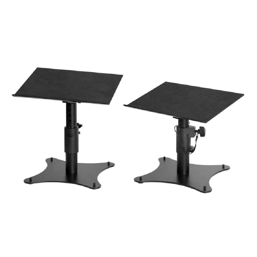 on-stage monitor stands black onstage sms4500-p desktop monitor stands     