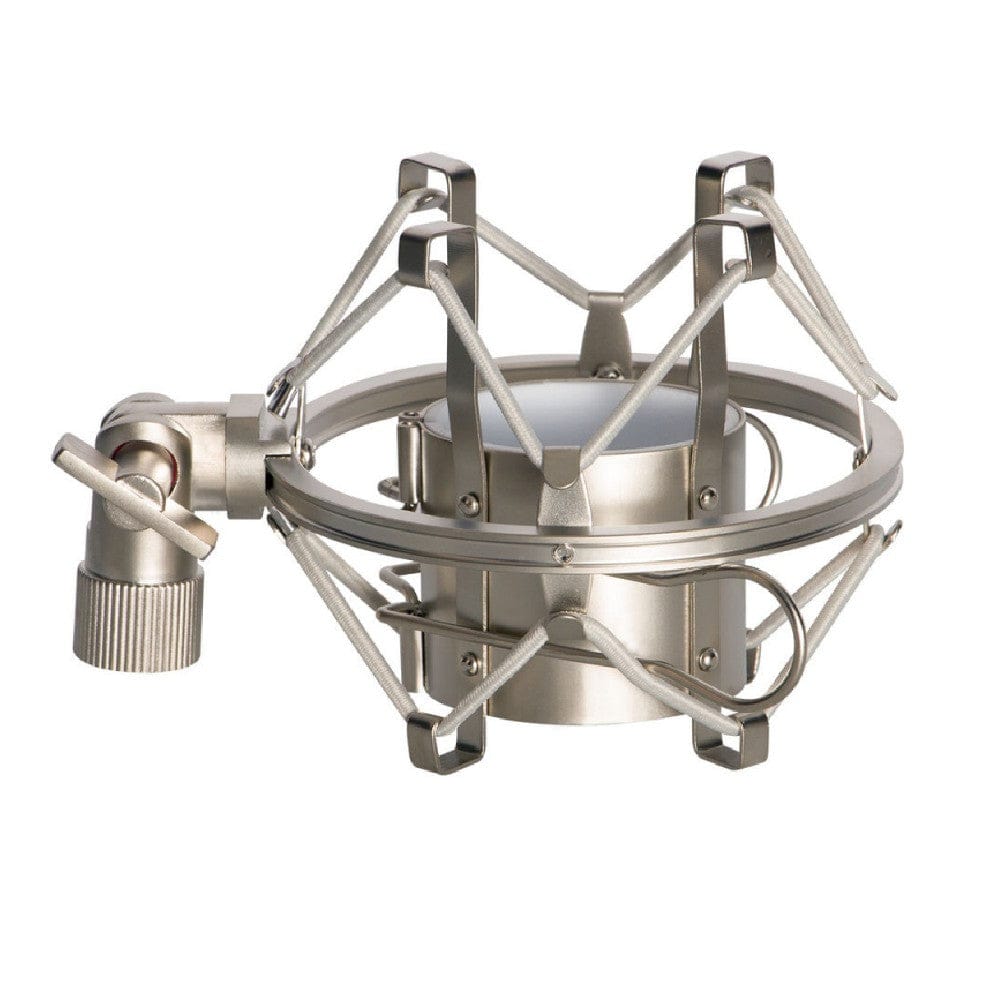 on-stage shock mounts champagne on-stage my410cg shock mount stands for studio microphone   