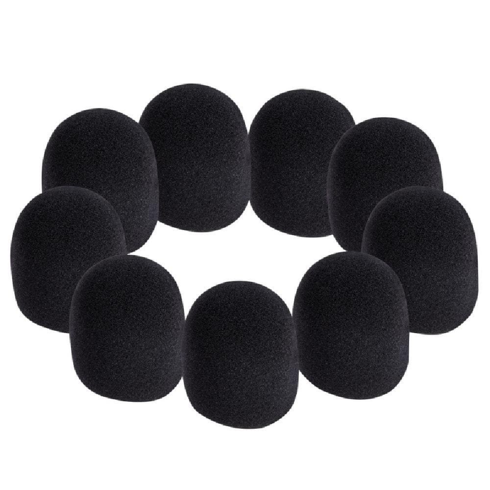 on-stage wind shields pack of 9 on-stage windscreen pack - black   #quantity_pack-of-9
