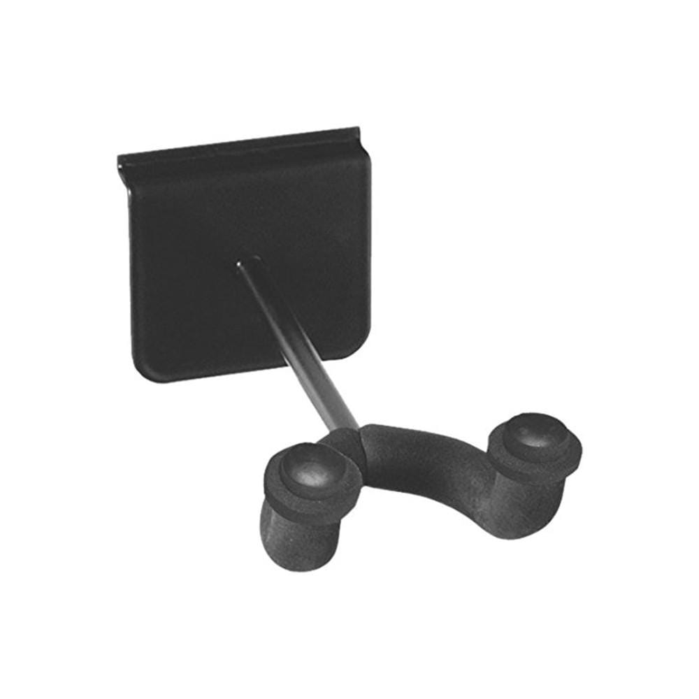 Onstage Guitar Hangers and Holders On Stage GS7650SB Straight Facing Guitar Hanger - (Slat Wall)
