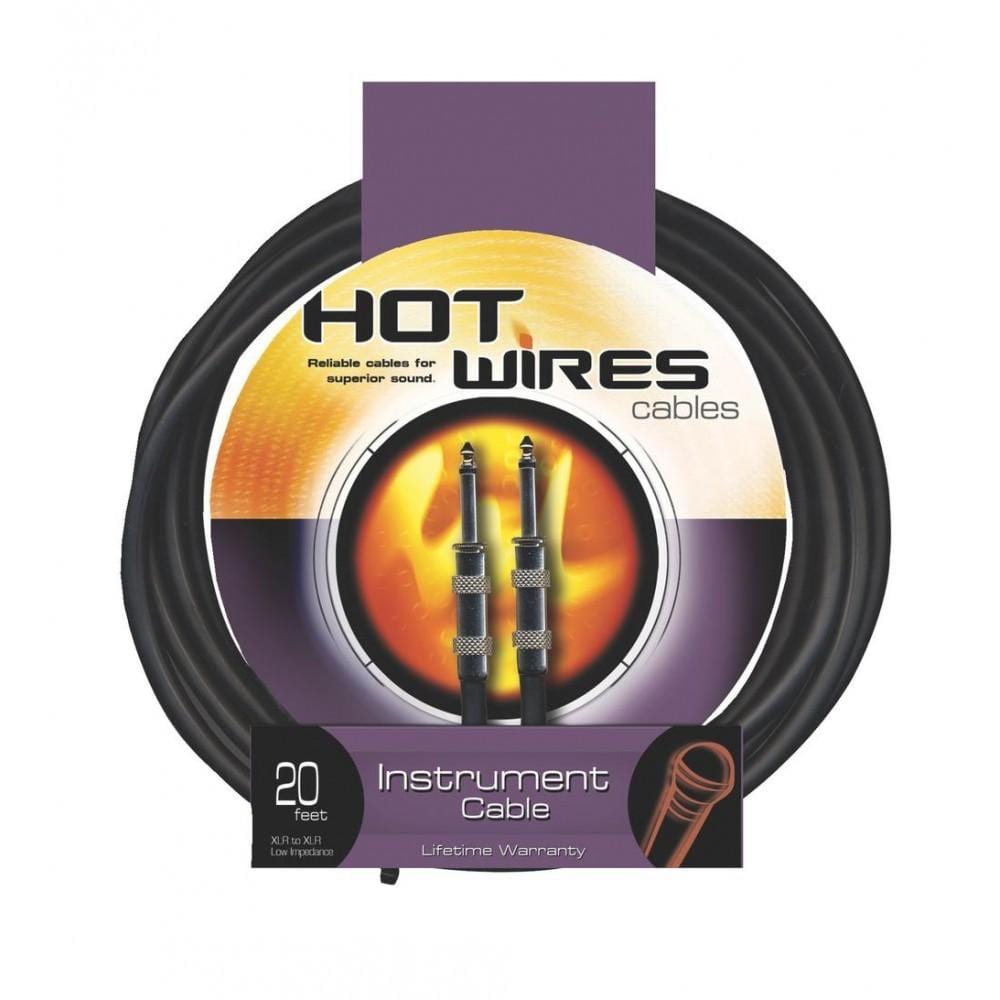 Onstage Instrument Cables Onstage HW IC 10 Hot Wires 10 Inch Standard Instrument Cable