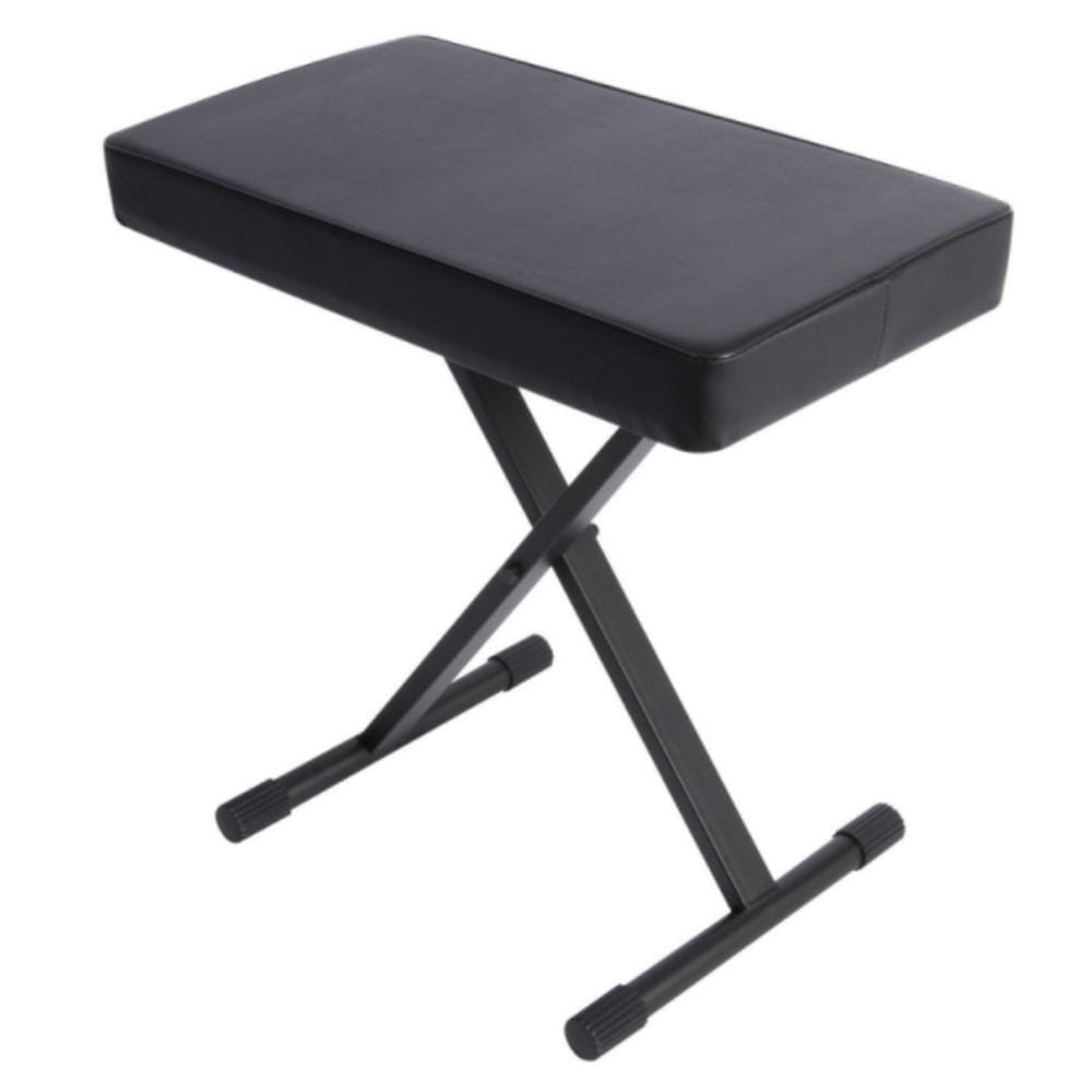 Onstage Piano Benches Black On-Stage KT7800+ Deluxe X-Style Keyboard Bench