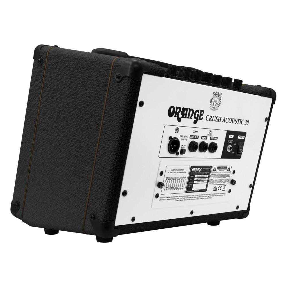 orange acoustic guitar amplifiers orange crush acoustic 30 30w twin channel acoustic combo guitar amp 