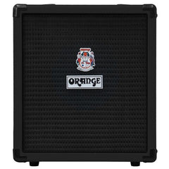 Orange Bass Combo Amplifiers Black Basketweave Vinyl Orange Crush 25RT Bass Amplifier