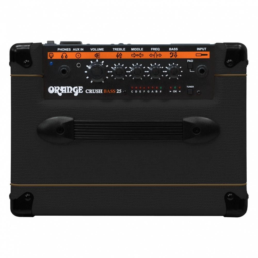 Orange Bass Combo Amplifiers Orange Crush Bass 25 Bass Guitar Amplifier