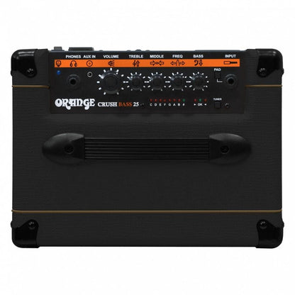 Orange Bass Combo Amplifiers Orange Crush Bass 25 Bass Guitar Amplifier