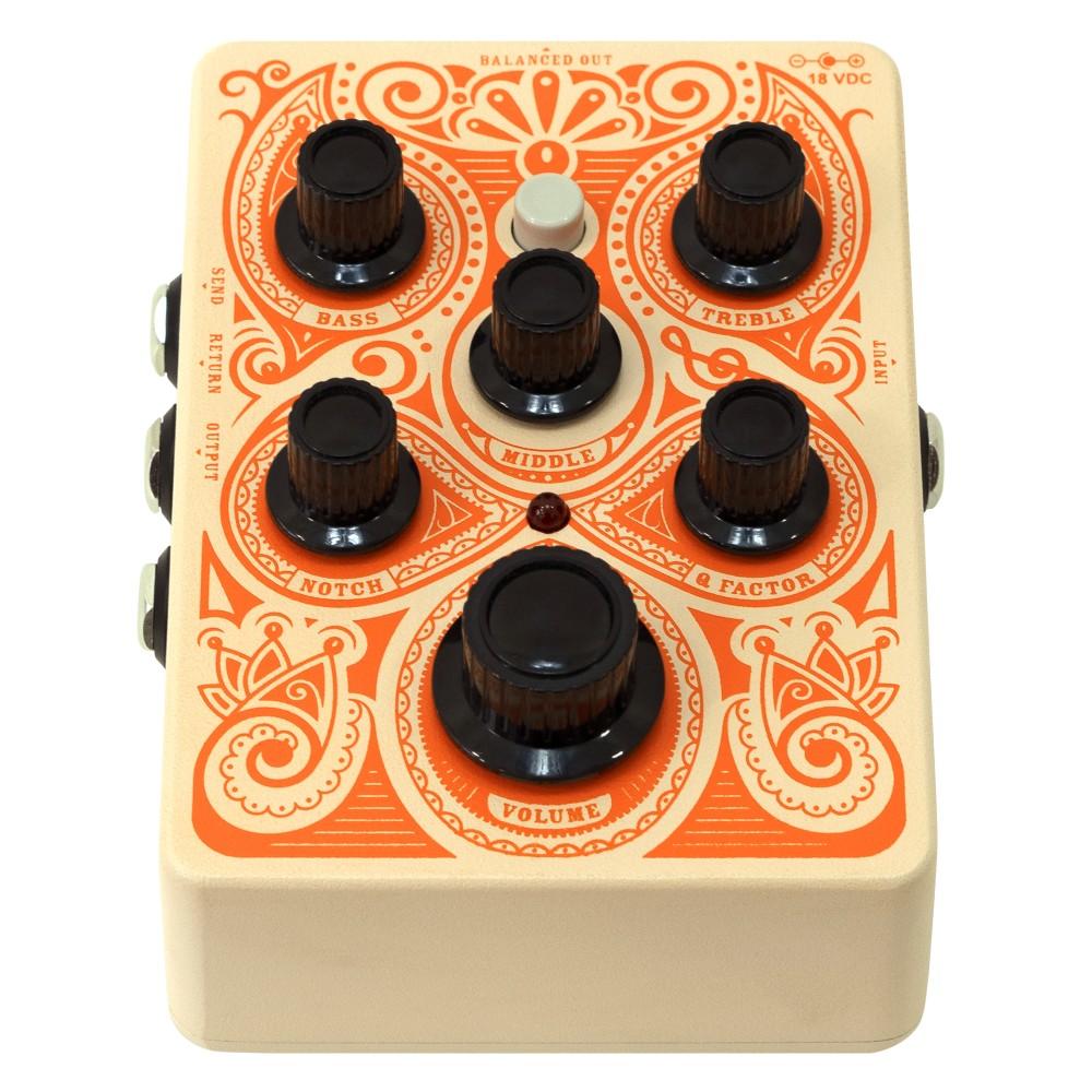 Orange Effect Pedals Orange Acoustic Pre Amplifire Pedal